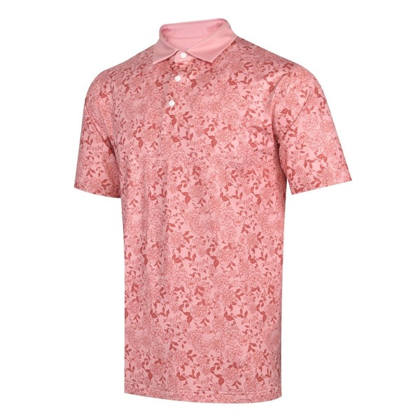 Handee Men Floral Golf Shirt Men's golf polo shirt, Handee Golf, T