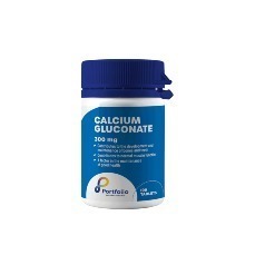 CALCIUM GLUCONATE 300MG CHEW TABLETS - 100