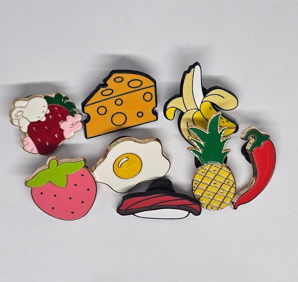Enamel Pins - Food