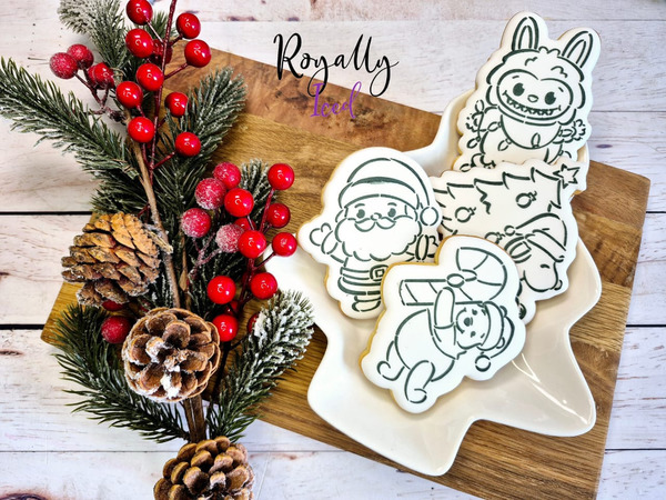 Paint Your Own Christmas Cookies