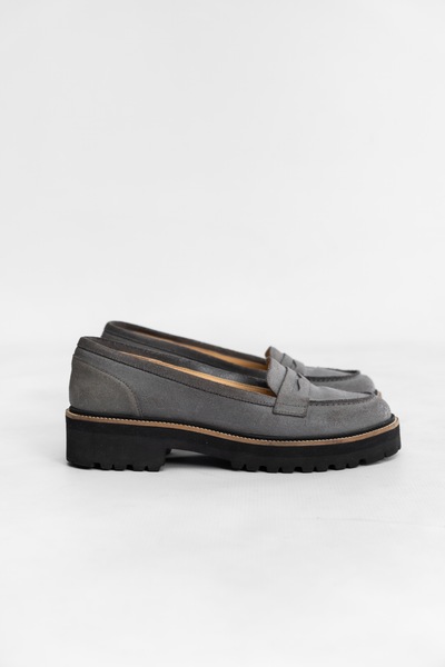 MM6 Maison Margiela Chunky Suede Loafers