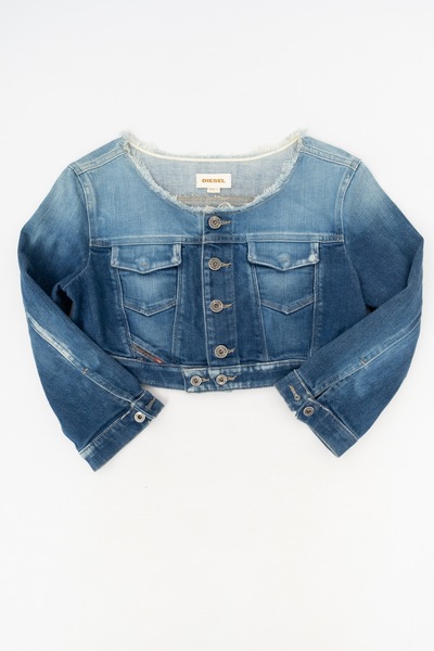 Diesel Cropped Denim Jacket