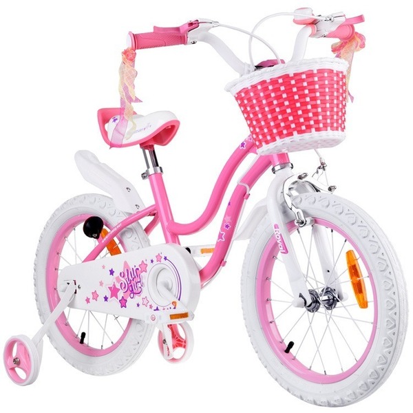Royalbaby 16’’Bicycle Stargirl Ages 4-8 Pink