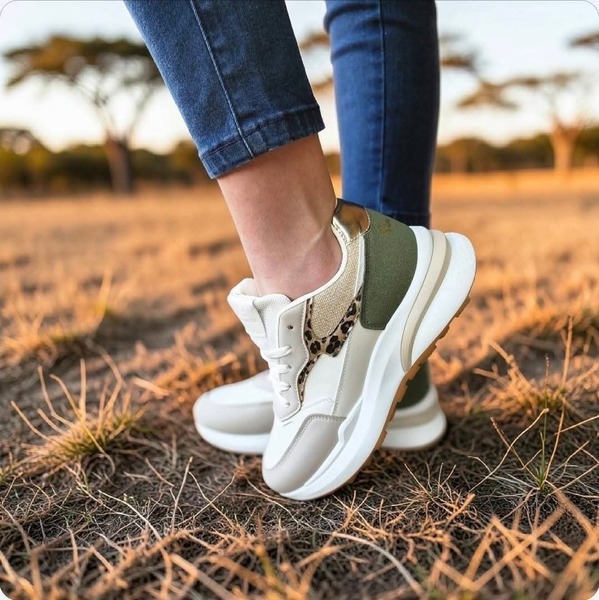 Pierre Cardin ~ Belle ~ Beige Multi (Sizes 5, 7, 8)