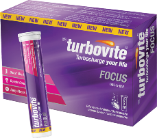 TURBOVITE FOCUS EFFERVESCENT TABLETS - 20