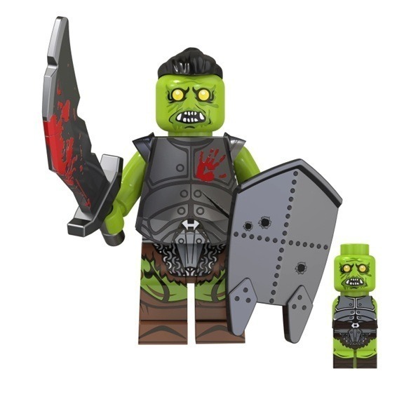 Uruk-hai Orc - Shield Sword