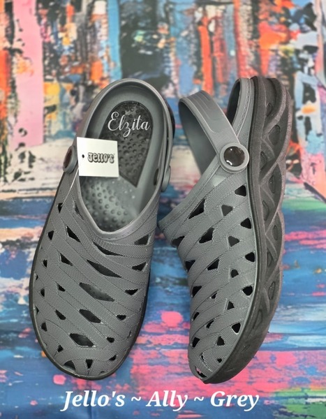 Jello's ~ Ally ~ Grey (Sizes 3, 5, 6, 7, 8, 9 )