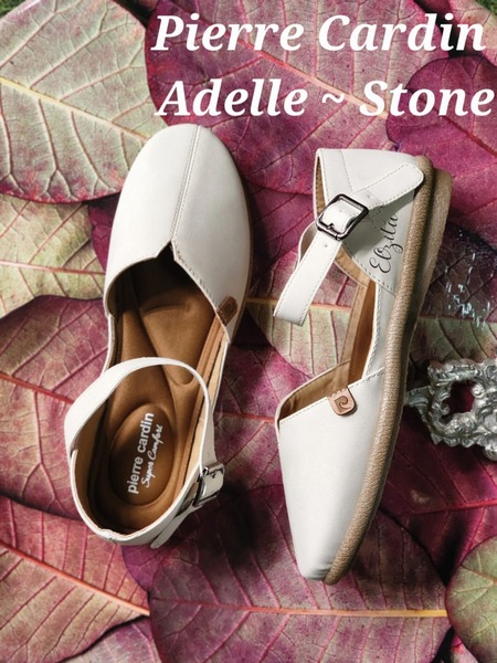 Pierre Cardin - Adelle - Stone (Sizes 4 & 6)