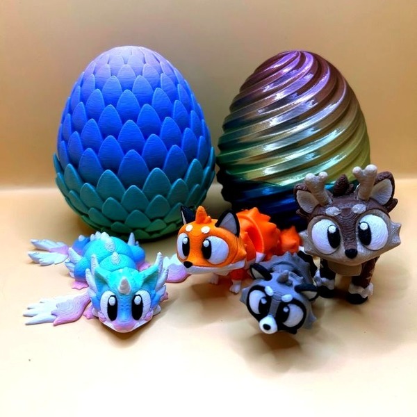 Alicorn Dragon & Forest Friends