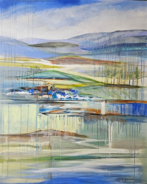 252.  Bounderies of silence (102 x 127cm)