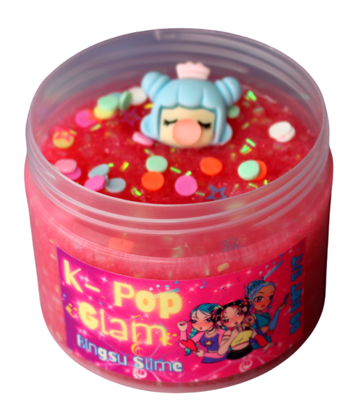 125 ml Decorating Kit: Bingsu Slime K-Pop (Pink)