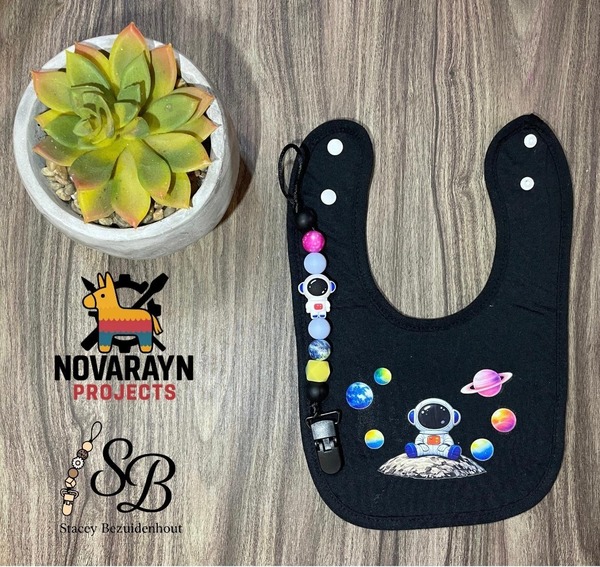 Baby Gift Sets - Bib and Dummy Clip Sets