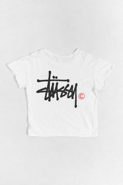 Stussy White Tee