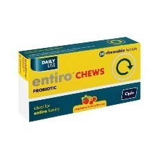 ENTIRO PROBIOTIC CHEW TABLETS 30