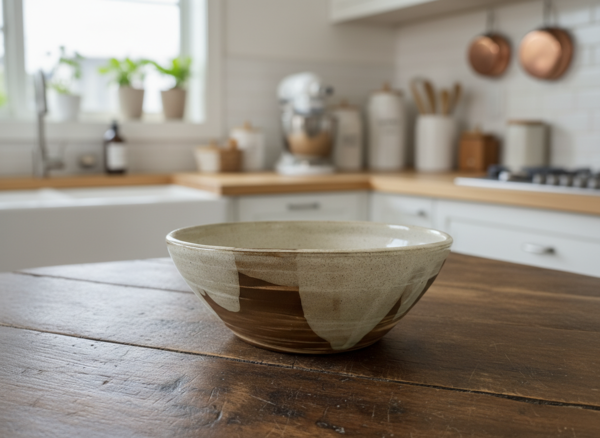 Oatmeal on mixed clay