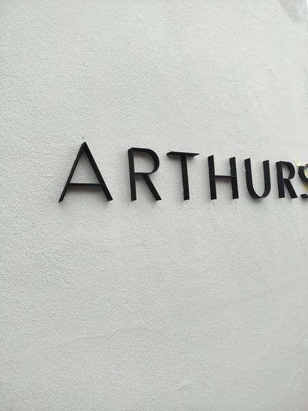 200mm or 300mm Ribbon Letters / Black