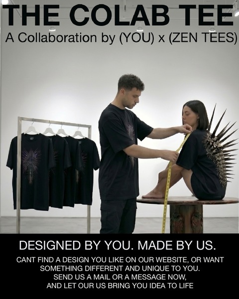 THE COLAB TEE - DESIGNED BY YOU MADE BY US
