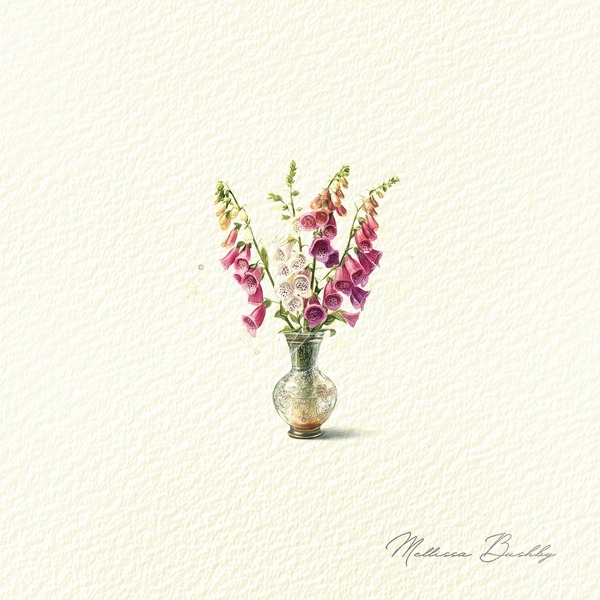 Foxglove Specimen | Collected Curiosities Art Print