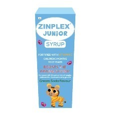 ZINPLEX JNR IMMUNE BOOSTER CREAM SODA SYRUP  - 200ML