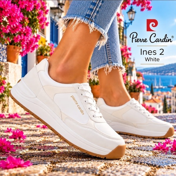 Pierre Cardin - Ines 2 - White (Size 4, 5, 6, 7, 8, 9 )