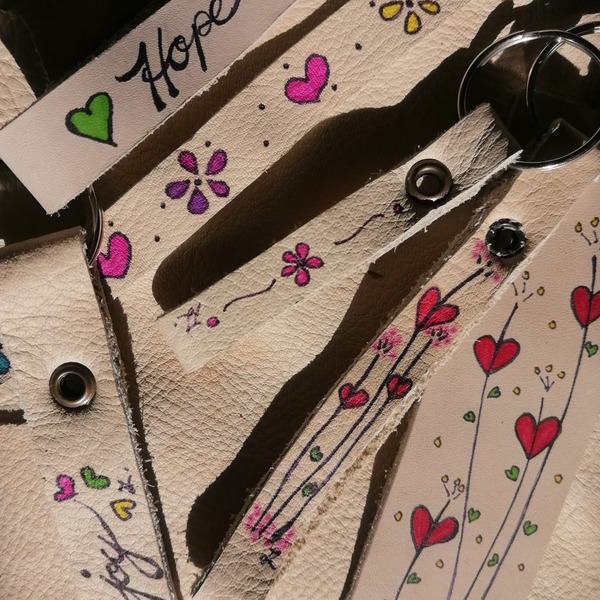 Genuine Leather Keychain