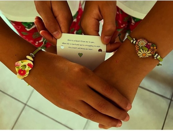 ColorKind Heart Bracelets