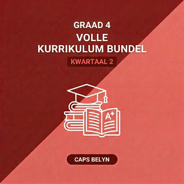 Graad 4 Volle Kurrikulum Bundel Kwartaal 2 (CAPS Belyn)
