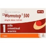 WORMSTOP 500MG TABLET - 1 (SINGLE DOSE)