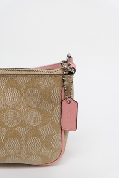 Coach Micro Signature Leather Nolita Shoulder Bag | Pre-Owned Coach ...