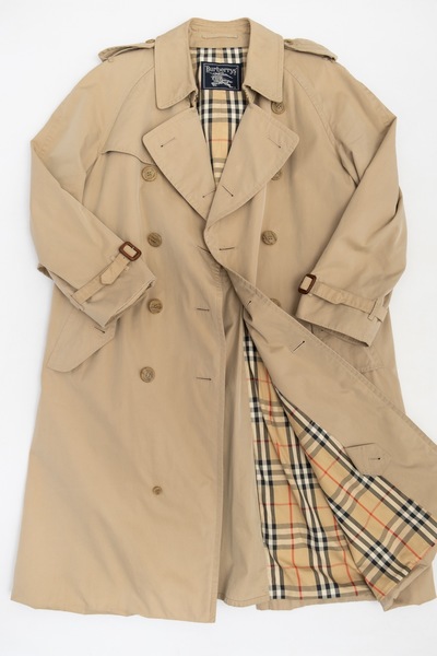Burberry Kensington Cotton Trench Beige With Belt