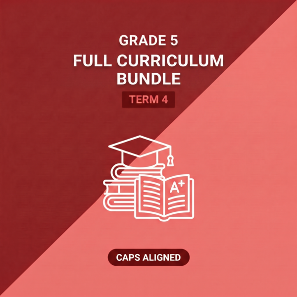 Grade 5 Full Curriculum Bundle Term 4 (CAPS Aligned)