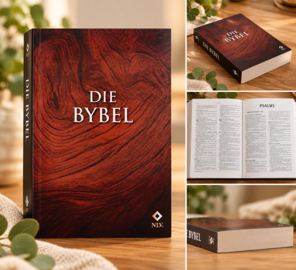 NLV Hout Sagteband Uitreikbybel – Nuwe Lewende Vertaling