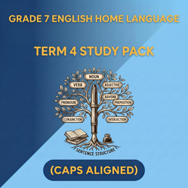 Grade 7 English Home Language Term 4 (CAPS Aligned)