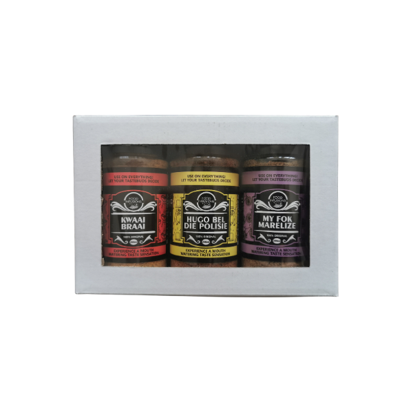 SA Spice Gift Pack 2 | 3 x 200ml in Window Box