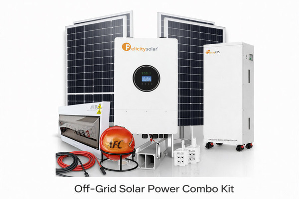 8kW Felicity Hybrid Solar System with 5.12kWh Lithium Battery & 8 Solar Panels – Installation Included