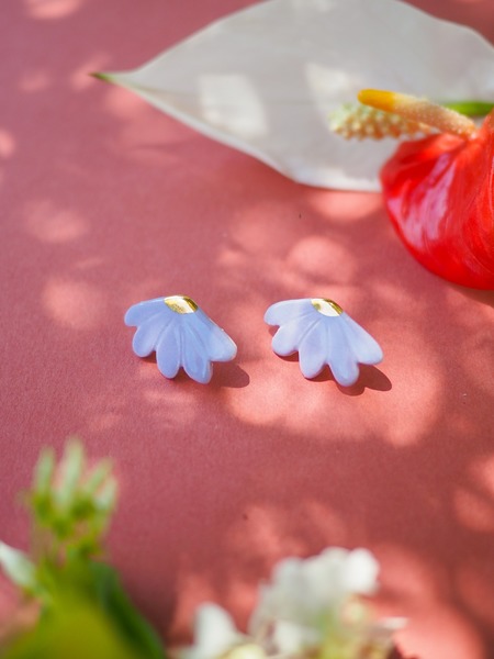 Daisy Studs - Lilac