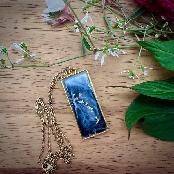 Necklace - Rectangular Pendant