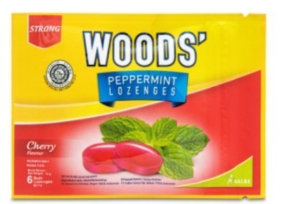 WOODS LOZENGES - 18'S CHERRY