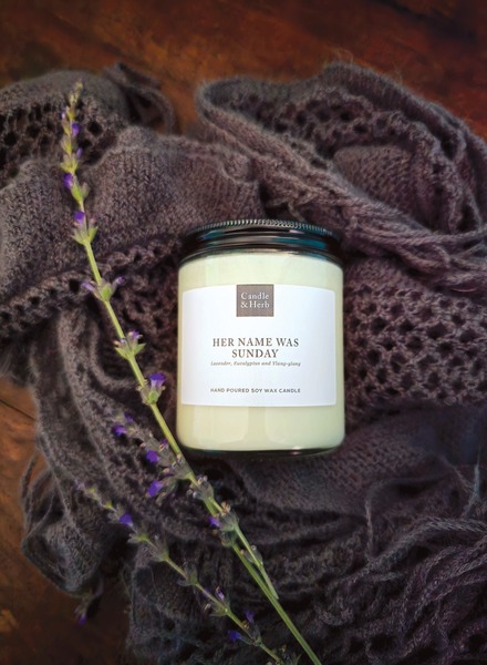 Lavender, Eucalyptus and Ylang-ylang - Natural Soy Wax Candle