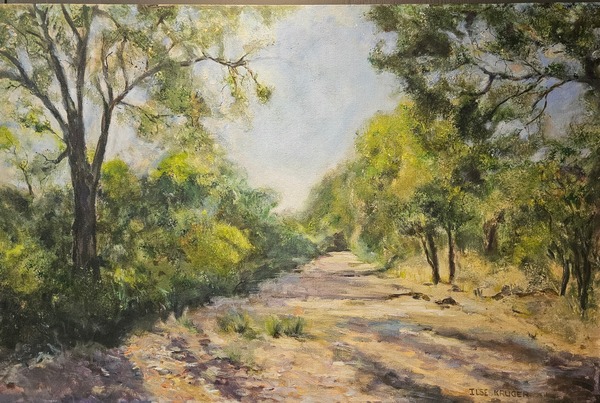 267.  Dry ditch  (60 x 90cm)