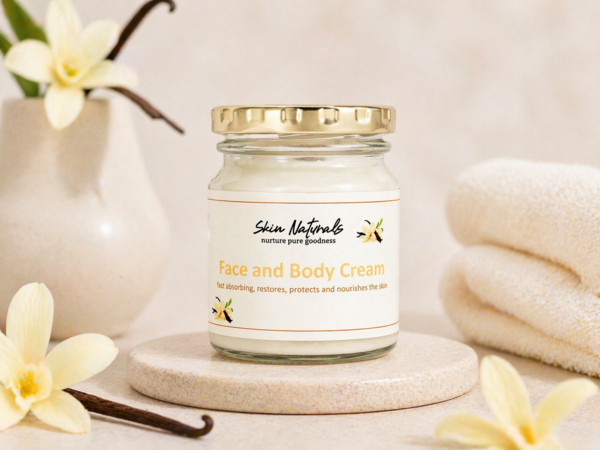 Vanilla Face and Body Cream (125ml)