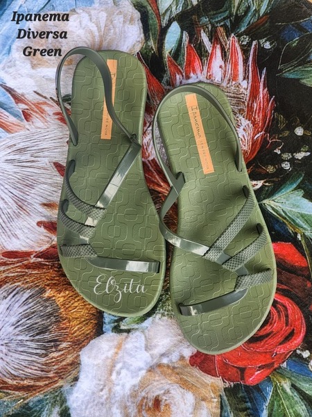 Ipanema - Diversa - Green (Size 5, 6, 7, 8 )