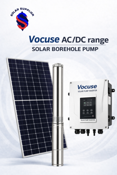 135m Submersible Borehole Solar Water Pump AC/DC