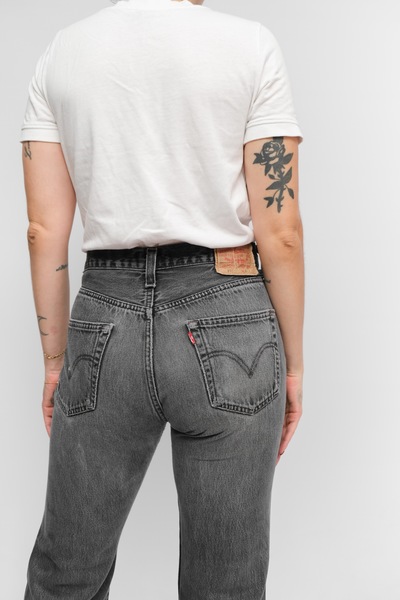 Levis 501 Charcoal