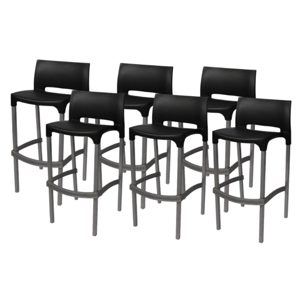 6 Pack Donny Bar Chairs