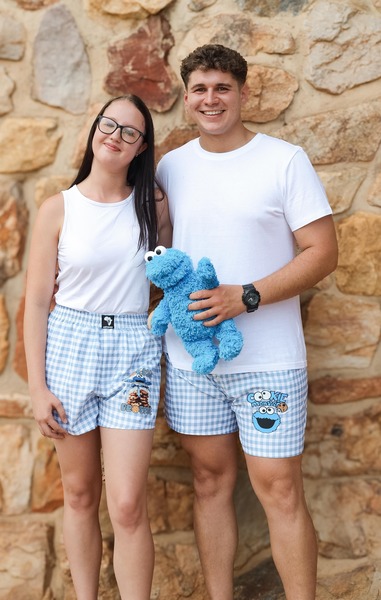 Cookie monster boxer