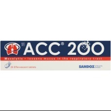 ACC 200 EFFERVESCENT TABLETS 25