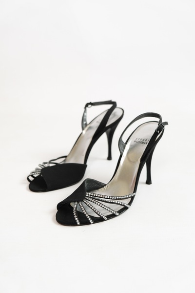 Stuart Weitzman Stiletto Crystal Heel