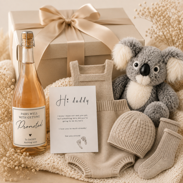 You going to be a dad, announcement gift set