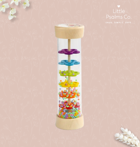 Wooden Rainstick Musical Toy